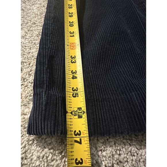 L.L. Bean Men’s 34 Corduroy Pants Blue - Picture 7 of 10